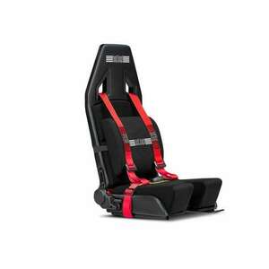 Next Level Racing NLR-S030 Flight Simulator Seat Only max. 150 kg, 120 - 210 cm támogatott magasság, 56 x 48.4 x 92.7 cm Fekete-Piros gamer ülés kép