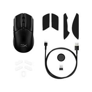 HP HYPERX vezeték Nélküli Egér Pulsefire Haste 2 Mini Wireless - Gaming Mouse Black kép