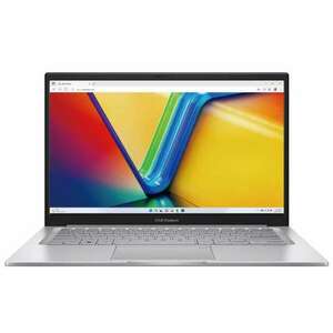 Asus cons nb vivobook x1404va-am423 14" fhd, i5-1335u, 8gb, 512gb m, 2, int, noos, ezüst X1404VA-AM423 kép