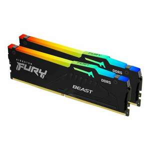 Kingston Technology FURY Beast RGB memóriamodul 32 GB 2 x 16 GB DDR5 kép