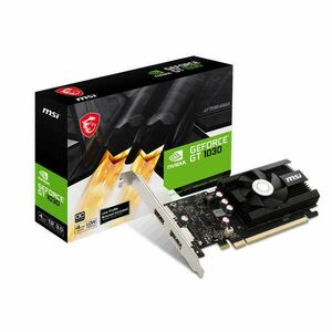 MSI Videokártya PCI-Ex16x nVIDIA GT 1030 4GH LP OC 4GB DDR4 kép