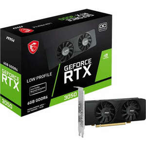 Msi RTX3050 LP 6G OC kép