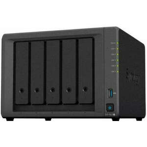 SYNOLOGY NAS 5 Fiókos AMD Ryzen R1600 2x2, 6GHz, 8GB DDR4, 4x1GbE, 2xUSB3.2 - DS1522+ kép