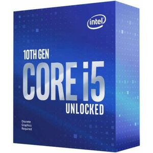 INTEL CPU S1200 Core i5-10600KF 4.1GHz 12MB Cache BOX, NoVGA kép