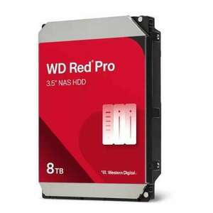 Western Digital Red Pro merevlemez-meghajtó 8 TB 7200 RPM 256 MB 3.5" SATA kép