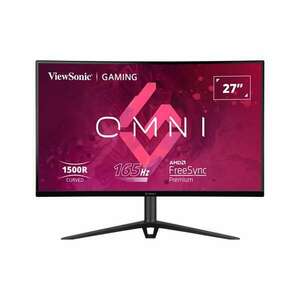 Viewsonic VX Series VX2718-2KPC-MHDJ számítógép monitor 68, 6 cm (27") 2560 x 1440 pixelek Quad HD Fekete kép