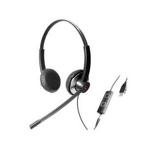 Addasound UC - EPIC 502 Vezetékes Headset - Fekete/Szürke (EPIC 502) kép