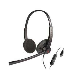 Addasound UC - EPIC 302 Vezetékes Headset - Fekete/Szürke (EPIC 302) kép