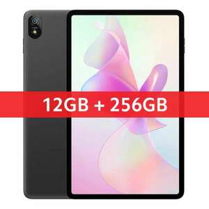 Tablet Blackview Tab 18 szürke, 4G, 12 hüvelykes 2.4K FHD+, Android 13, 12GB+12GB RAM, 256GB ROM, MTK Helio G99, 16MP, 8800mAh, 33W, Két SIM kép