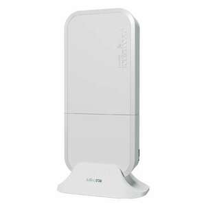 wAP ac, 2 x Gigabit, 802.11b/g/n 2.4GHz, 802.11an/ac 5GHz, fehér kültéri, PoE befecskendező - MikroTik kép