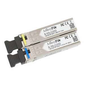 SFP modul pár, S-35LC20D + S-53LC20D - Mikrotik kép