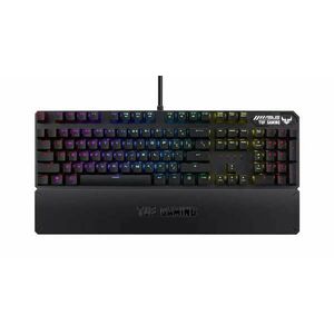 ASUS TUF GAMING K3 MECHANIKUS GAMER BILLENTYŰZET, HU, PIROS KAPCS (90MP01Q0-BKHA00) kép