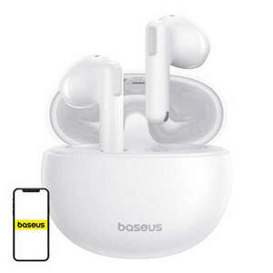 Earphones TWS Baseus Bowie E12 (white) kép