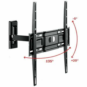 Meliconi FlatStyle ER400 40"-55" VESA 400x400 karos dönthető, forgatható fali konzol kép