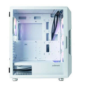 Zalman I3 Neo Tempered Glass White kép