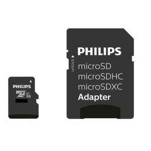 Philips Micro SDXC Memóriakártya 512GB Class 10 UHS-I U1 Adapter kép