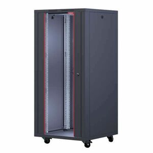 FORMRACK 16U Interline 600x600 19" szabadon álló rack szekrény - RAL9005 fekete kép