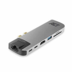 ACT AC7044 USB-C Thunderbolt 3 Multiport Dock kép