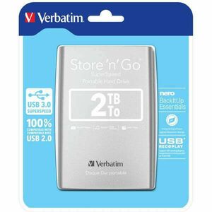 Verbatim 2TB 2, 5" USB3.0 Store "n" Go Silver kép