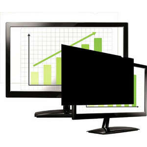 Monitorszűrő, betekintésvédelemmel, 411x257mm, 19, 16: 10 Fellowes® PrivaScreen, fekete kép