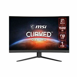 MSI Monitor GAMING G27CQ4 E2 Ívelt VA LED 27" WQHD 2560x1440, 16: 9, 3000: 1 CR, 250cd/m2, 1ms, 170Hz, DP, HDMI kép