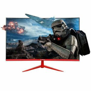 Rampage Monitor 27" - BLAZE BL27R165C (VA, 165Hz, 1ms, 16: 9, 1920x1080, 220cd/m2, HDMI, DP, fekete, FreeSync, ívelt) kép