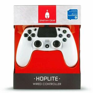 Spartan Gear - Hoplite PS4 vezetékes fehér kontroller kép