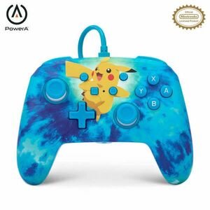 PowerA Enhanced Wired Controller for Nintendo Switch - Tie Dye Pikachu kép