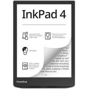 POCKETBOOK e-Reader PB743G INKPad4 Ezüst (7, 8" E-Ink, háttérvilágítás, 2x1GHz, 32GB, 2000mAh, wifi, BT, mSD) kép