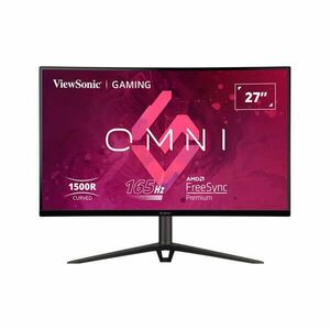 ViewSonic Monitor 27" - VX2718-2KPC-MHDJ (VA, 2K, 165Hz, 1ms, 250cd/m2, 2xHDMI, DP, VESA, SPK, ívelt, mag.ál) kép