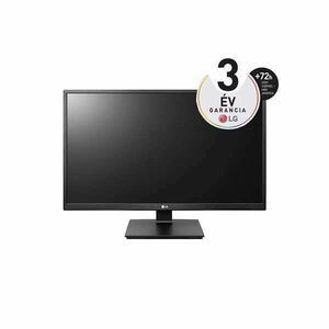 LG Monitor 27" B2B - 27BK55YP-B (IPS; 16: 9; 1920x1080; 5ms; 5M: 1, 250cd; HDMI; DVI; DP; USB; Pivot; Speaker) kép