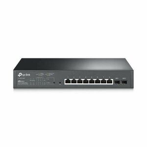 TP-Link Switch PoE - TL-SG2210MP (8 port 1Gbps; 8x at/af PoE+ port; 150W; 2x SFP) kép