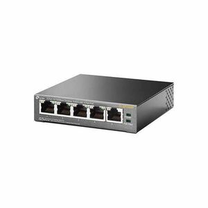 TP-Link Switch PoE - TL-SF1005P (5 port 100Mbps; 5/4 af PoE port; 58W) kép