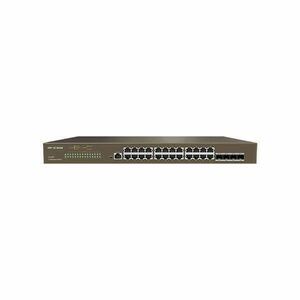 IP-COM Switch Vezérelhető - G3328F (24x1Gbps; 4x SFP; 1x console port; L2) kép