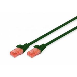 Digitus CAT6 U-UTP Patch Cable 0, 25m Green kép