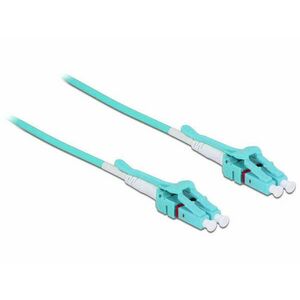 DeLock Cable Optical Fibre LC > LC Multimode OM3 Uniboot 1m kép