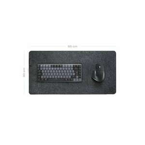 Artimo Desk Mat - Felt Series - S (60x30 cm) - Sötét szürke - Prémium filc egérpad kép