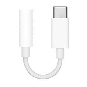 APPLE adapter kábel (3.5mm jack aljzat - Type-C, MU7E2ZM/A utód) FEHÉR kép