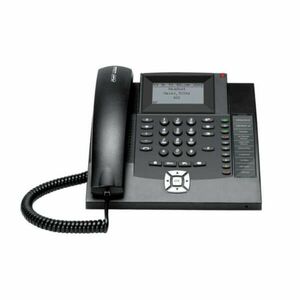 Auerswald COMfortel 1200 ISDN vezetékes telefon, 1600 bejegyzés, fekete kép