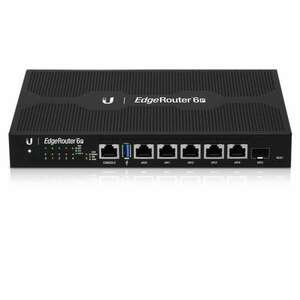 Ubiquiti EdgeRouter 6P vezetékes router Gigabit Ethernet Fekete kép