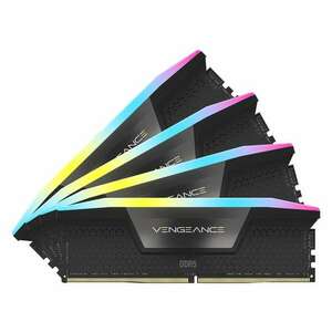 Corsair 64GB / 6000 Vengeance RGB (Intel XMP) DDR5 RAM KIT (4x16GB) kép