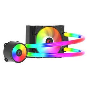 Rampage ICEBLADE C4 23dB max. 12cm A-RGB LED fekete CPU Water Cooler kép