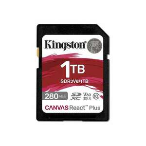 Kingston Technology Canvas React Plus 1 TB SDXC UHS-II Class 10 (SDR2V6/1TB) kép