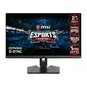 MSI 27" Optix MAG274QRF QD E2 WQHD IPS 180Hz Esport gamer monitor kép