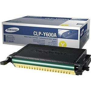 Samsung CLP-Y600A toner sárga Eredeti kép