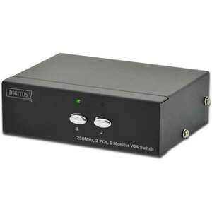 DIGITUS DS-44100-1 2 portos VGA switch kép