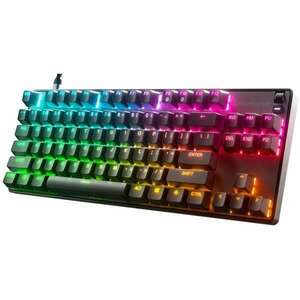 Steelseries Apex 9 TKL USB ENG Linear OptiPoint Optical gamer optikai billentyűzet kép