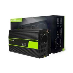 Green Cell INV23 Autós inverter (24V / 1000W) kép