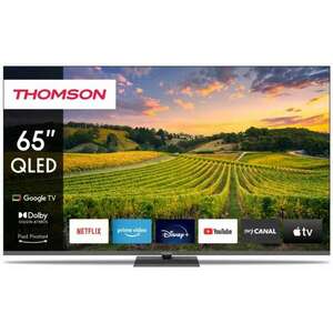 Thomson 65QG5C14 4K UHD Google Smart QLED televízió, 165 cm kép