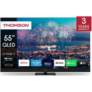 Thomson 55QG6C14 4K UHD Google Smart QLED Plus televízió, 139 cm kép